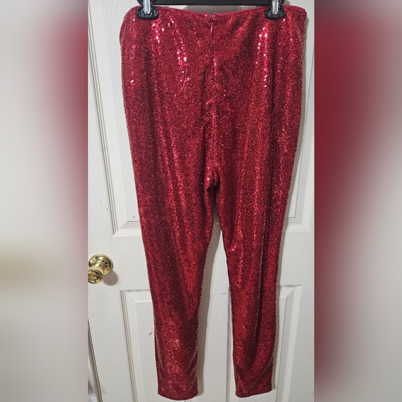 Forever 21 High Rise Sequin Leggings - Picture 2 of 3